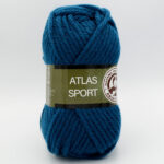 Пряжа Madame Tricote Atlas Sport 101 петроль