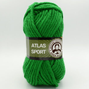 Пряжа Madame Tricote Atlas Sport 120 зеленый