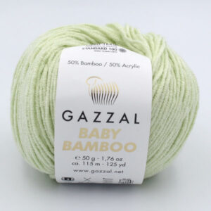 Пряжа Gazzal Baby Bamboo 95209 салатовый