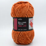 Пряжа Premium Yarns Baby Love 100 теракотовий 376