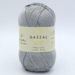 Пряжа Gazzal Giza Matte 5554 сірий