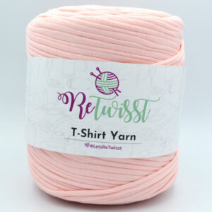 Трикотажна пряжа ReTwisst T-Shirt Yarn рожевий персик