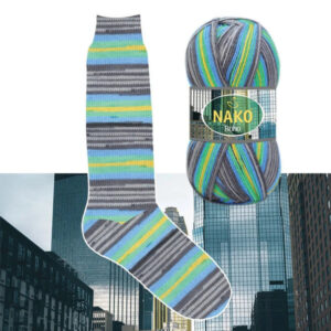 Пряжа Nako Boho 81800 Citylover