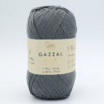 Пряжа Gazzal Giza Matte 5555 сірий