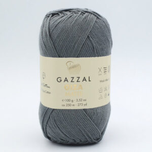 Пряжа Gazzal Giza Matte 5555 сірий