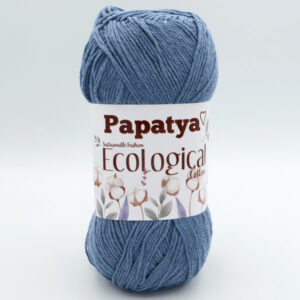 Пряжа Papatya Ecological Cotton 204 світлий джинс
