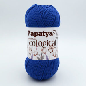 Пряжа Papatya Ecological Cotton 601 синий