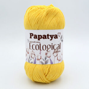 Пряжа Papatya Ecological Cotton 705 желтый