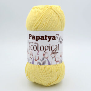 Пряжа Papatya Ecological Cotton 706 светло-желтый