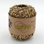 Raffia Confetti беж-золото