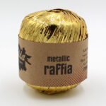 Raffia Metallic - Gold