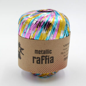 Raffia Metallic – Multi