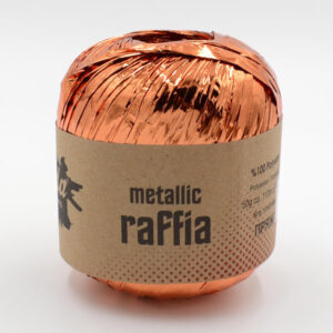Raffia Metallic – Orange