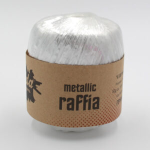 Raffia Metallic – Transparent