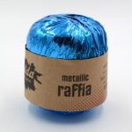 Raffia Metallic - Turquoise
