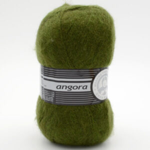 Пряжа Madame Tricote Angora 077 зелений