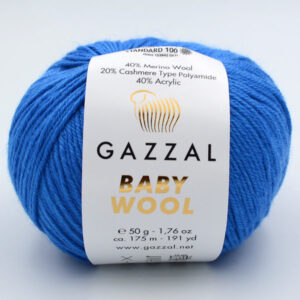 Пряжа Gazzal Baby Wool 830 синій
