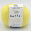 Пряжа Gazzal Baby Wool XL світло-жовтий 833XL