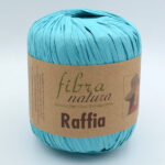 Fibranatura Raffia 116-09 голубая бирюза