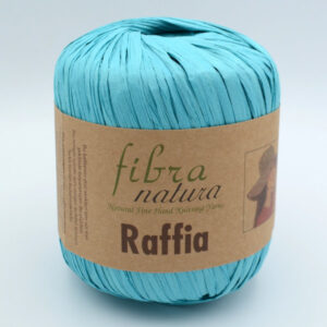 Fibranatura Raffia 116-09 блакитна бірюза