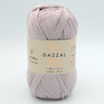Пряжа Gazzal Giza Matte 5588 сіра пудра