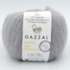 Пряжа Gazzal Super Kid Mohair 64434 сірий