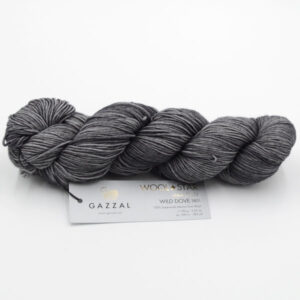 Пряжа Gazzal Wool Star Wild Dove 3801 сірий