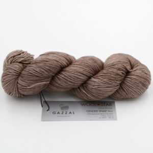 Пряжа Gazzal Wool Star Ginger Snap 3804 моко