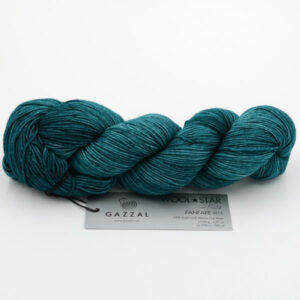 Пряжа Gazzal Wool Star Fanfare 3815 зелений