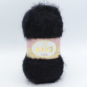 Пряжа Nako Paris 217 чорний