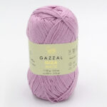 Пряжа Gazzal Giza Matte 5572 рожево-бузковий