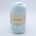Пряжа Gazzal Giza Matte 5573 світло-блакитний