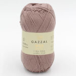 Пряжа Gazzal Giza Matte 5595 суха троянда