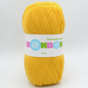 Пряжа Nako Bonbon Ince 98217 жовтий