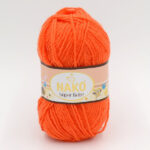 Пряжа Nako Super Bebe 10374 помаранчевий