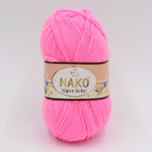 Пряжа Nako Super Bebe 11158 розовый