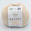 Пряжа Gazzal Organic Baby Cotton 436 молочно-бежевий