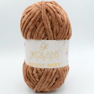 Пряжа Wolans Bunny Baby 100-41 світло-коричневий