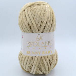 Пряжа Wolans Bunny Baby 100-45 бежевый