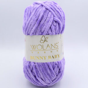 Пряжа Wolans Bunny Baby 100-55 лаванда