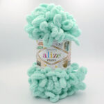 Пряжа Alize Puffy 771 бірюза