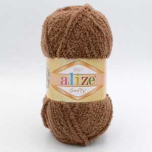 Пряжа Alize Softy 321 коричневий