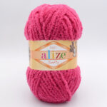 Пряжа Alize Softy 798 малиновий