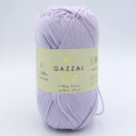 Пряжа Gazzal Giza Matte 5571 блідо-бузковий