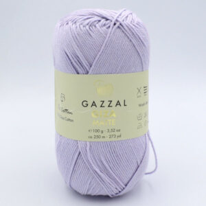 Пряжа Gazzal Giza Matte 5571 блідо-бузковий