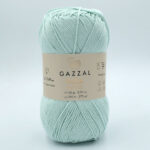 Пряжа Gazzal Giza Matte 5582 м'ятний