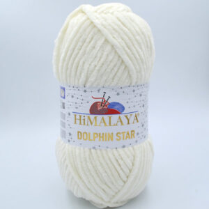 Himalaya Dolphin Star з люрексом 92108 молочний
