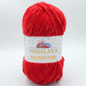 Himalaya Dolphin Star з люрексом 92118 червоний