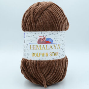 Himalaya Dolphin Star з люрексом 92166 коричневий