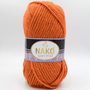Пряжа Nako Sport Wool 6963 рудий